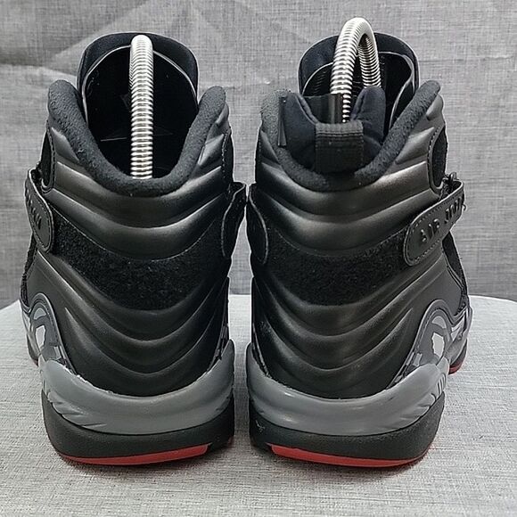 Nike Air Jordan 8 Bred Men\'s SZ 10 Nike retro Black Cement / Red 305381-022 main image 13